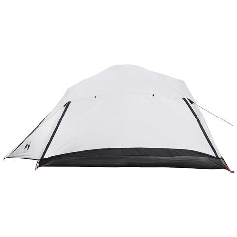 Tenda Familiare a Cupola 6 Persone Bianca Tessuto Impermeabile - Foto 8