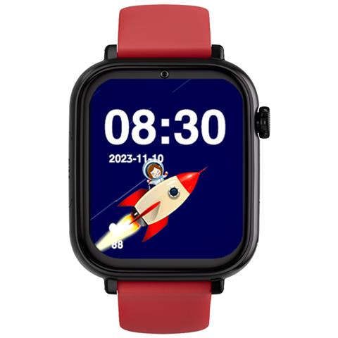 GPSSWPNEGRSILROJA smartwatch e orologio sportivo 4,7 cm (1.85") 40 mm Digitale Touch screen 4G Nero Wi-Fi GPS (satellitare) - Foto 3