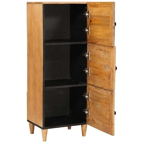 Credenza con lo scaffale Marrone chiaro 40 x 33 x 110 cm - Foto 2