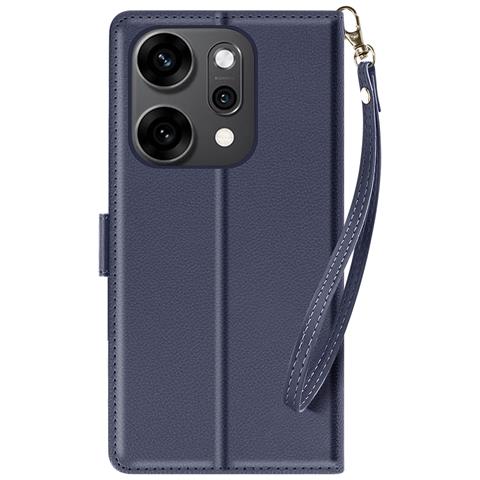 Custodia A Portafoglio Per Oppo Reno 14 / 14f / 14 Fs Con Cinturino Da Polso - Foto 1