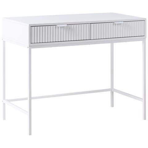 Tavolino Consolle Adelaide Bianco - Foto 2