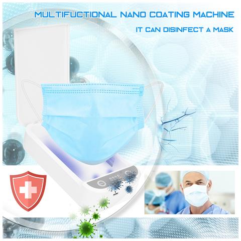 Scatola Sterilizzatrice Uv Multifunzionale Con Doppia Porta Di Ricarica Usb White - Foto 6