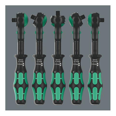 05135880001 chiave a cricchetto 1 pz Nero, Verde - Foto 8