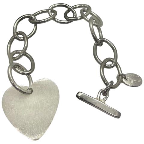 Bracciale Con Chiusura A Cuore Grande - Foto 2