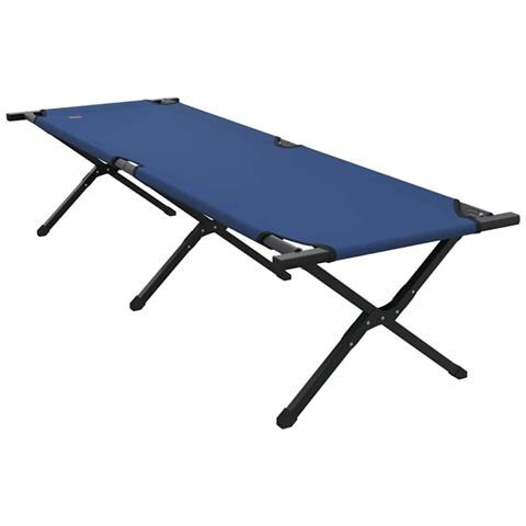 Letto da campeggio pieghevole 2 pcs Blu Tessuto Oxford - Foto 8