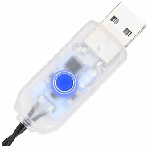 Albero di Natale artificiale con 200 LED Verde 210 cm PVC - Foto 9