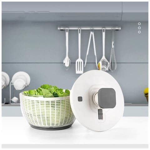 Centrifuga Per Verdure A Pressione Manuale Da 6l - Asciuga Insalata Rapido - Foto 2