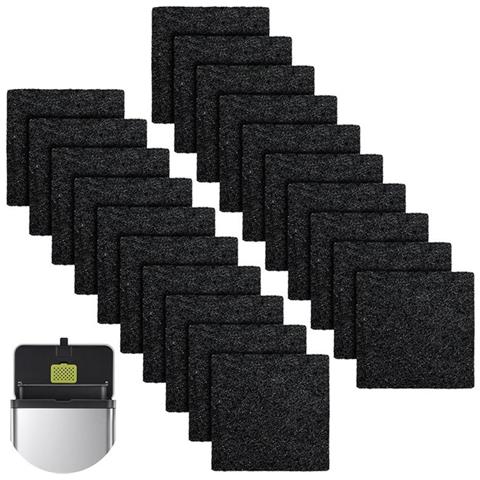 20 Pezzi Filtro Antiodore A Carbone Attivo Compatibile Con Cestini Eko - Foto 1
