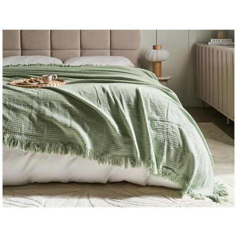 Piumone Yerbent Cotone 200 X 220 Cm Verde - Foto 1