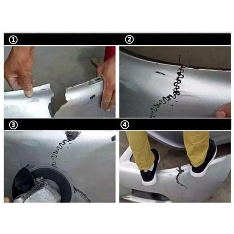 Zszywki Per Plastica 90 Gradi 0,8mm - 100 Pezzi | Alta Qualità, Precisione, Durata | Uso In Auto, Artigianato, Progetti Diy - Foto 7