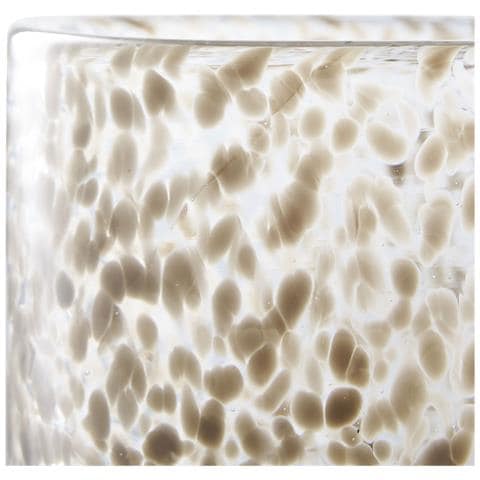 Portacandela Leo-beige-vetro-12x12x11,5 Cm - Foto 2