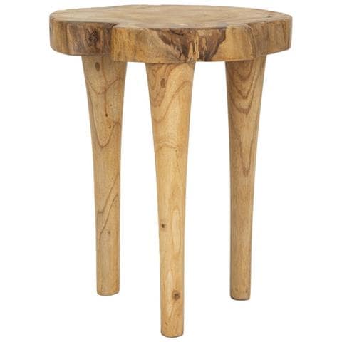 Sgabello Basso Natura 12-marrone-legno-35x35x45 Cm - Foto 2