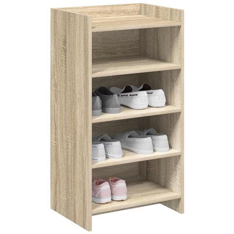 Mobile per scarpe Rovere Sonoma 48 x 36 x 92 cm - Foto 2