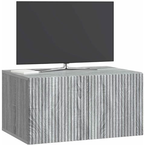 Mobile Porta TV da Muro Grigio Sonoma 59,5 x 41 x 30 cm - Foto 2