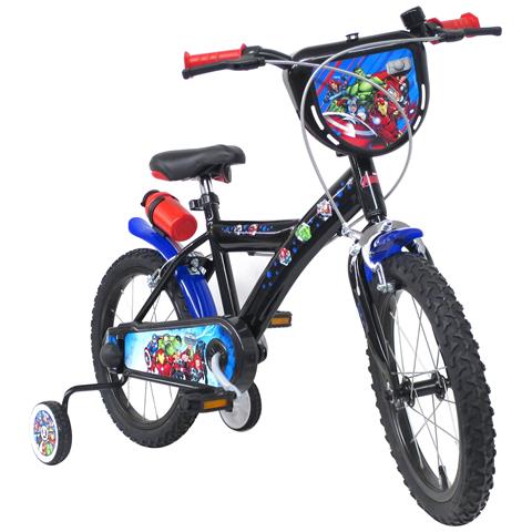 Avengers 16'', Adatta A Bambini Tra I 5 E I 7 Anni, Per Altezza Tra 105 E 135 Cm, Con Borraccia E Scudo Frontale - Foto 1