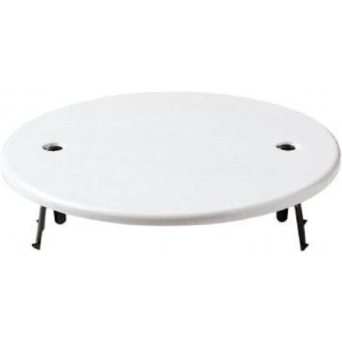 2646 - Coperchio Rotondo 94mm +griffe Bianco - Foto 3