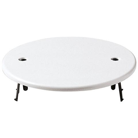 2646 - Coperchio Rotondo 94mm +griffe Bianco - Foto 1