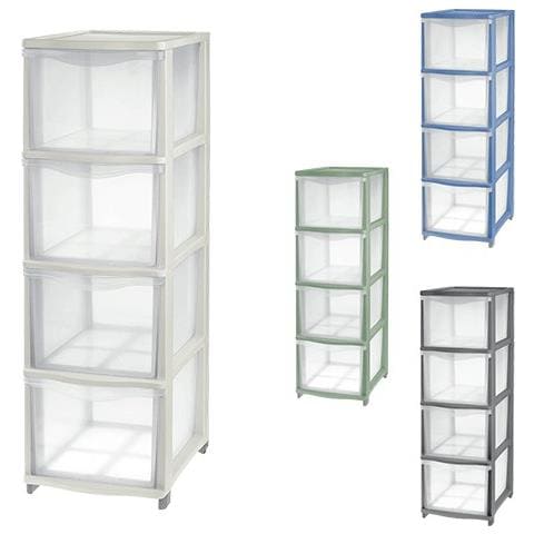 Cassettiera 'cover Line' - Colore Trasparente Grafite - Foto 2