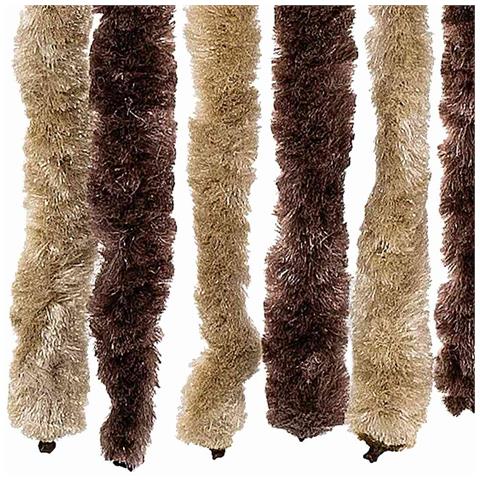 Zanzariera Grigio E Marrone Chiaro 56x185 Cm Ciniglia - Foto 7