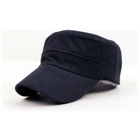 H-Tech - Cappellino Cappello Vasco Berretto Militare Tank Soft Air Army  Esercito Visiera, Colore: Navy Blue - ePRICE
