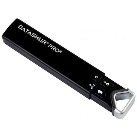 Datashur Pro2 Unitãƒâ Flash Usb 64 Gb Usb Tipo A 3.2 Gen 1 (3.1 Gen 1) Nero - Foto 2