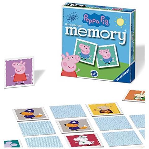 Mini Memory 48 Carte Illustrate Peppa Pig Bmabini Gioco - Foto 1