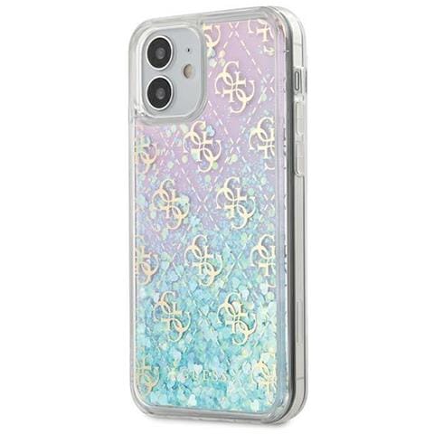 Custodia Compatibile Per Apple Iphone 12 Mini Con Liquido E Glitter Per Creare Vari Effetti - Foto 2