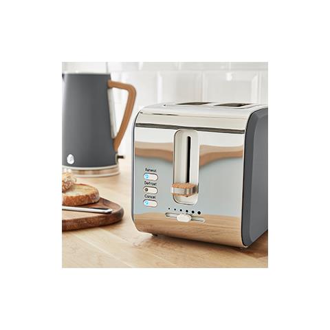 St14610 Tostapane A Fessura Larga 2 Fette Design Moderne Nordic 3 Funzioni 900w - Foto 8