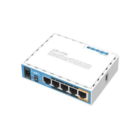 Rb952ui-5ac2nd Hap Ac Lite 802.11ac, 2.4/5.0, 10/100 Mbit / s, Porte Ethernet Lan (rj-45) 5, Mu-mimo Sì, Ingresso / uscita Poe - Foto 3