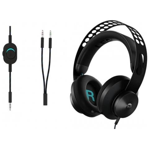 Cuffie Gaming con Microfono Legion H300 Cablato Colore Nero - Foto 4