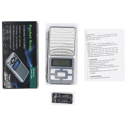 Mini Bilancia Digitale/bilancia Tascabile 200 G/0,01 G Acciaio Inossidabile - Foto 10