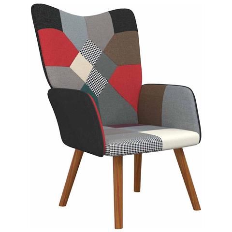 Poltrona Relax in Tessuto Patchwork - Foto 1