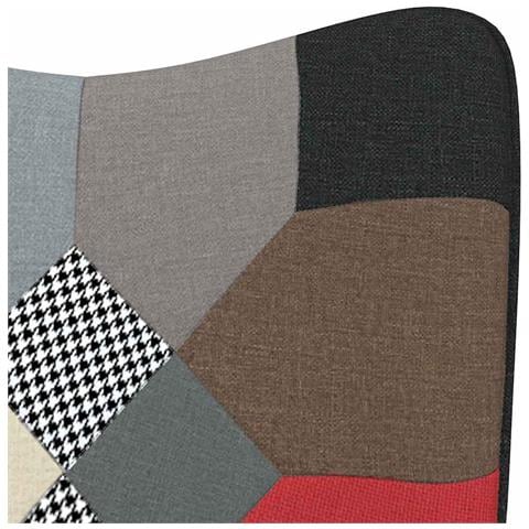Poltrona Relax in Tessuto Patchwork - Foto 6