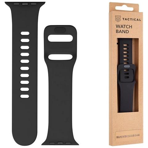 Cinturino 794 Originale Silicone Per Apple Watch 1-2-3-4-5-6-7-8-se 42 44 45mm Black - Foto 1