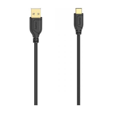 00200634 Cavo Usb 075 M Usb 2.0 Usb A Usb C Nero (00200634) - Foto 1