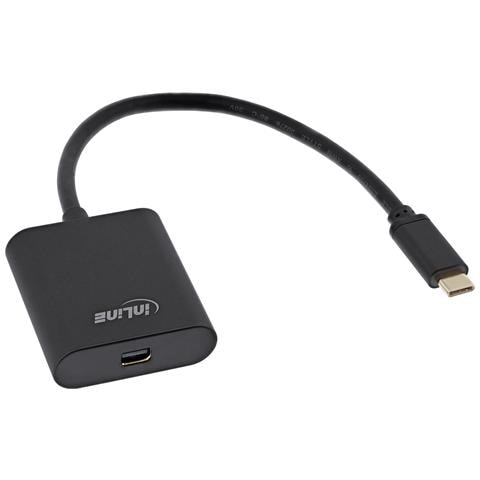 Convertitore Video USB-C maschio a Mini DP femmina, nero, 0,2 m - Foto 1