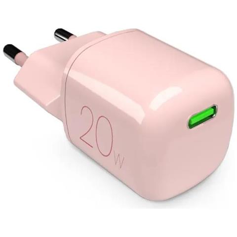 PUFCMTCUSBC20WGROSE Caricabatterie per dispositivi mobili Smartphone, Tablet Rosa AC Carica wireless Ricarica rapida Interno - Foto 1