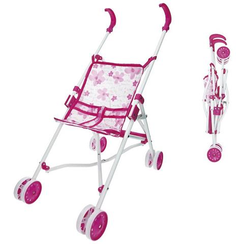 Carrozzina Per Bambole Reig 25,5 X 41,5 X 55,5 Cm Rosa Pieghevole - Foto 1