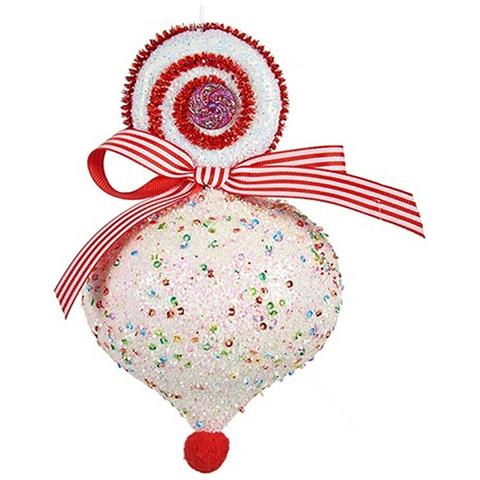 Decorazione Natalizia Lacrima Bianco 11 X 17 X 11 Cm (12 Unità) - Foto 2