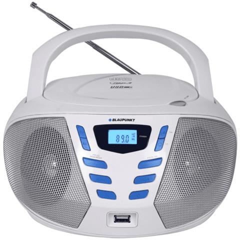 BB7-WH impianto stereo portatile Digitale 2,4 W FM Grigio Riproduzione MP3 - Foto 1