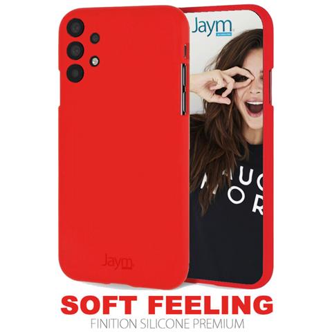 Cover Per Samsung Galaxy A32 4g Premium Soft Feeling, Rosso - Foto 2