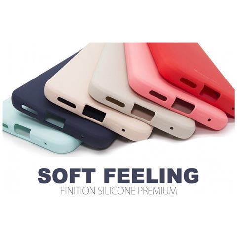 Cover Per Samsung Galaxy A32 4g Premium Soft Feeling, Rosso - Foto 3