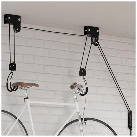Sollevatore Per Bici Con Supporto A Soffitto 57 Kg - Foto 8
