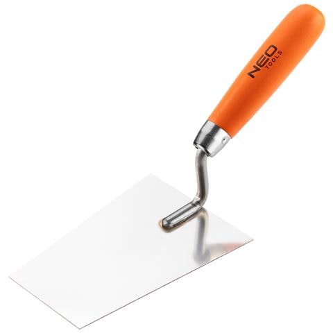 Frattone Trapezoidale Per Stucco, 140 Mm, Manico In Legno - Foto 1