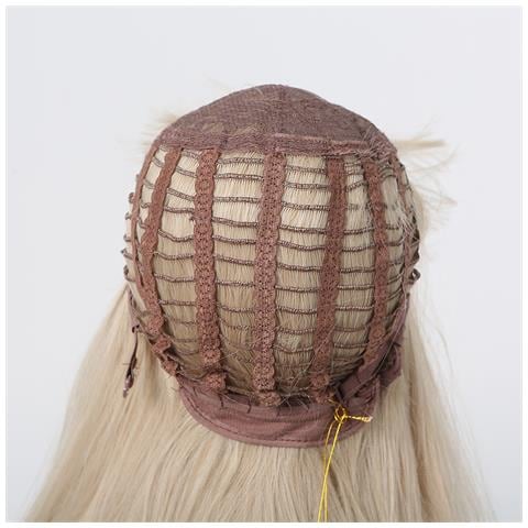 Parrucca Lunga E Ondulata Con Frangia Per Donna - Foto 6