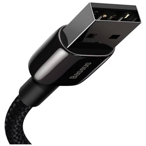 Cavo Di Ricarica E Trasferimento Usb-lightning Tungsten Gold 2,4a 1m, Nero - Foto 2