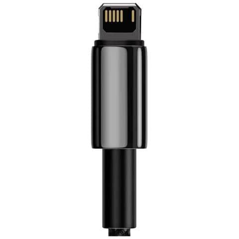 Cavo Di Ricarica E Trasferimento Usb-lightning Tungsten Gold 2,4a 1m, Nero - Foto 5