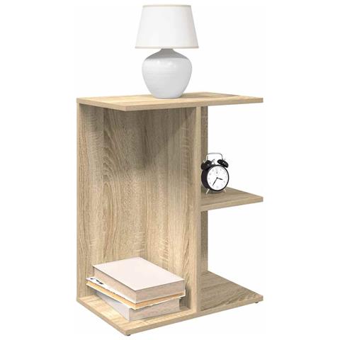 Comodini 2 Pz Rovere Sonoma 46,5x29x61 Cm In Legno Multistrato - Foto 1