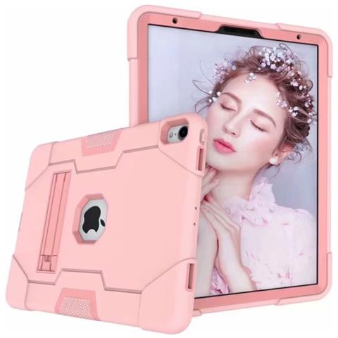 Custodia Resistente Per Ipad 10.2 Con Supporto Ergonomico Rosa - Stile E Protezione - Foto 1