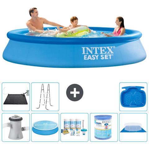 Piscina Fuori Terra - In Giro - 305x61 Cm - Blu - Include Accessori Coordinati A879 - Foto 1